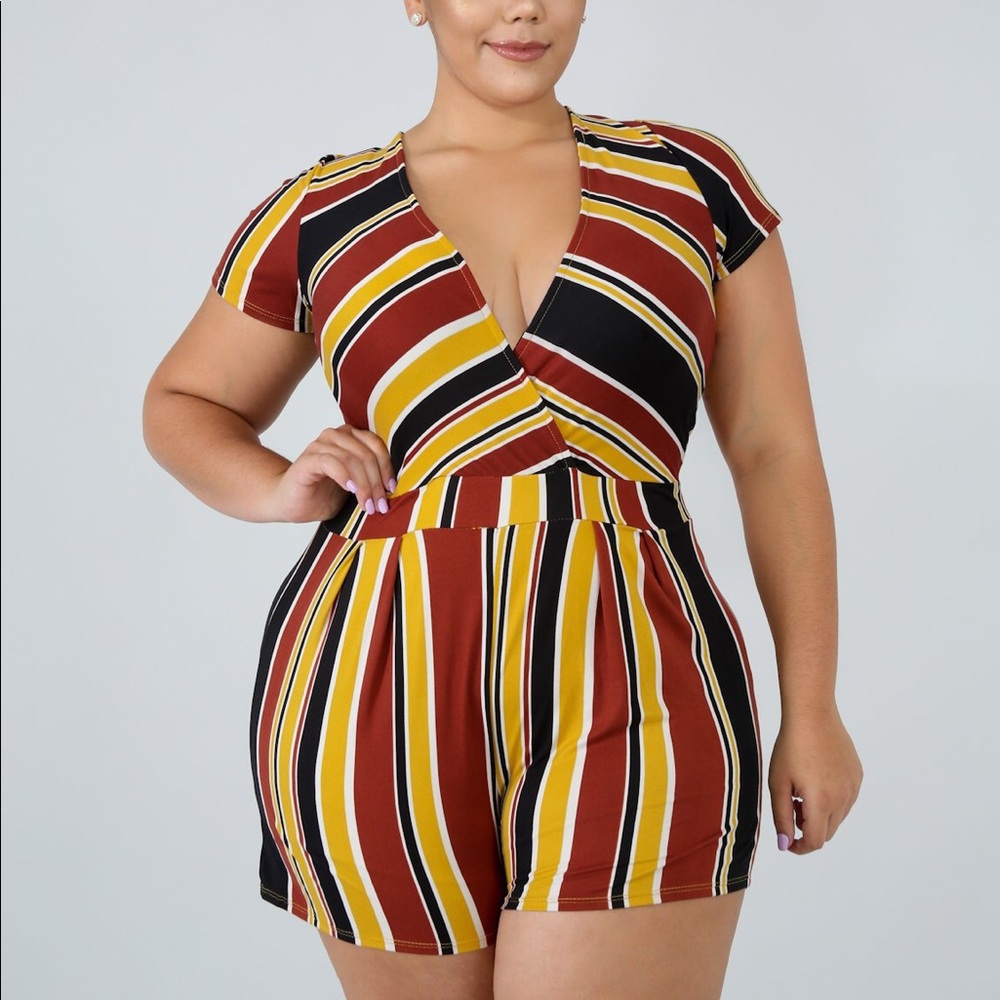 Plus Romper/jumpsuit New!